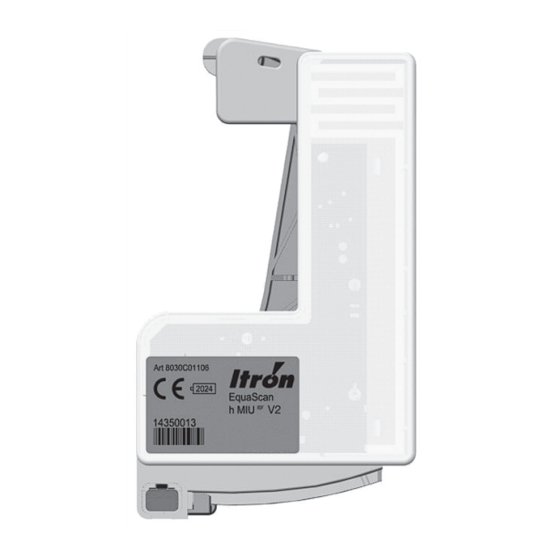 ITRON EquaScan hMIURFV2 Assembly Instruction Manual