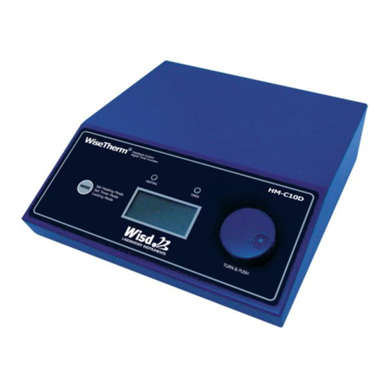 Daihan Scientific WHM-C10D Manuals