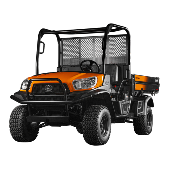 Kubota RTV-X1130 2023 Operator's Manual