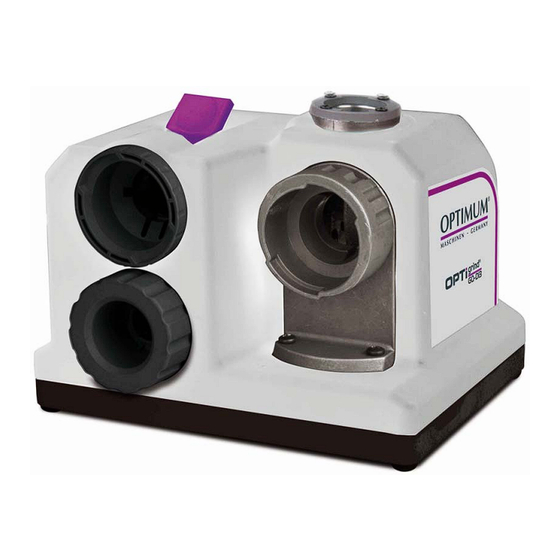 Optimum OPTigrind GQ-D13 Operating Manual