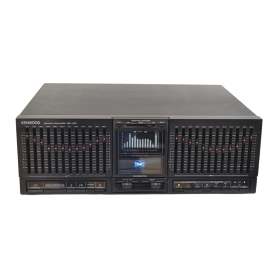 Kenwood GE-1100 Service Manual