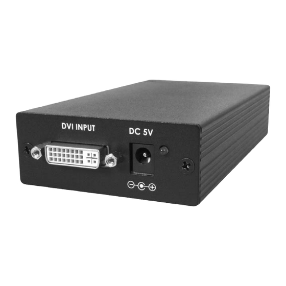 StarTech.com DVI2VGA Instruction Manual