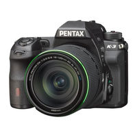 Ricoh PENTAX K-3 Operating Manual