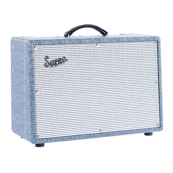 SUPRO 1650RT ROYAL REVERB User Manual
