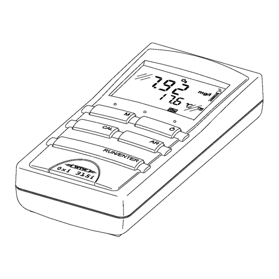 wtw Oxi 315i Operating Manual