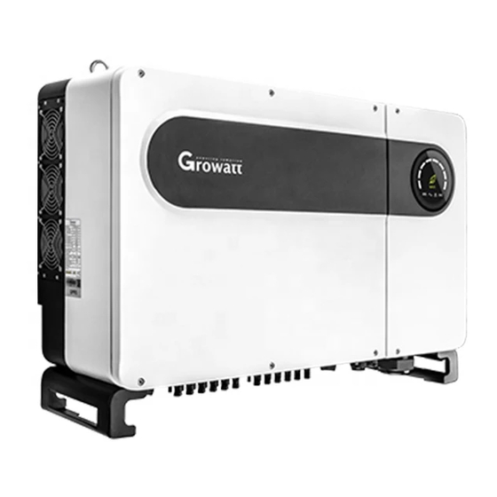 Growatt MAX Series Manual