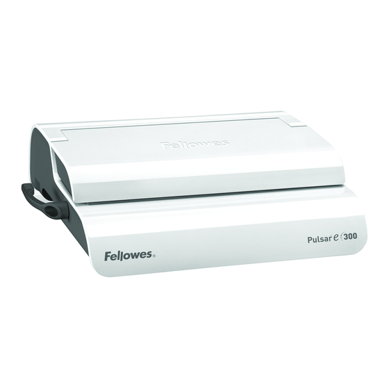 Fellowes Pulsar E 300 User Manual