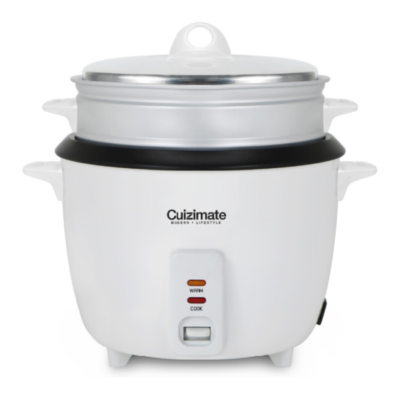 Cuizimate NC-5569 Rice Cooker Manuals