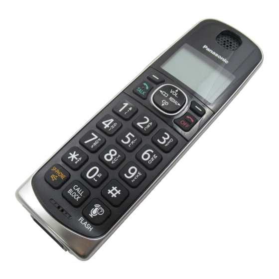 Panasonic KX-TGE662 Quick Manual