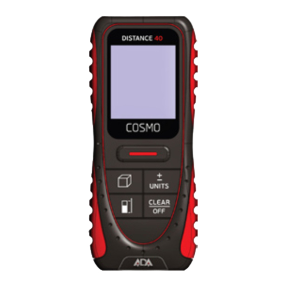 ADA INSTRUMENTS Cosmo 40 Operating Manual