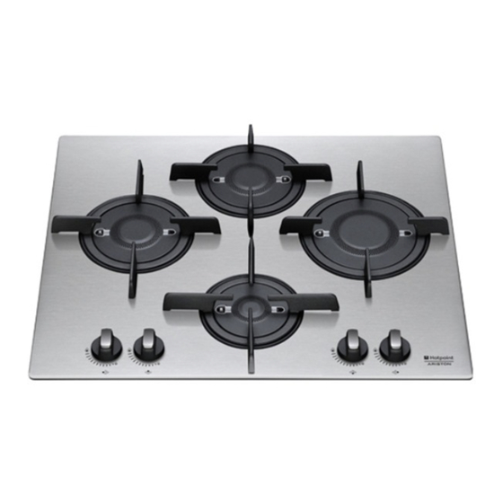 Hotpoint Ariston PK644D GH X/HA G Operating Instructions Manual