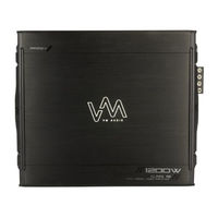 VM Audio SRA1200.4 Shaker Series Installation Manual