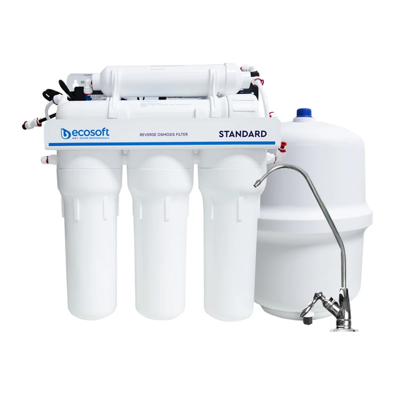 Ecosoft RO 5-50P Installer And User Manual
