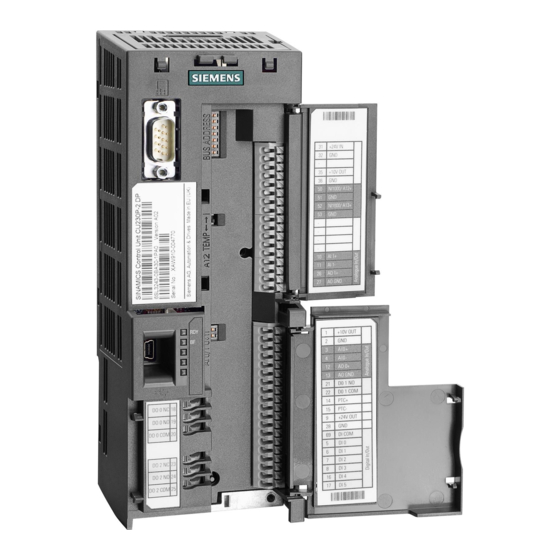 Siemens CU230P-2 DP Parameter Manual