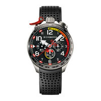 Bomberg BB-01 - 3 Hands Warranty & Instruction Manual