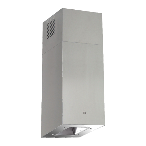 Sirius Range Hoods SIU 404 Installation And Use Manual