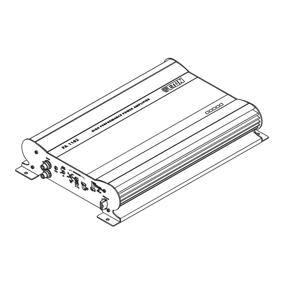 Eton PA1102 Installation & Operation Manual