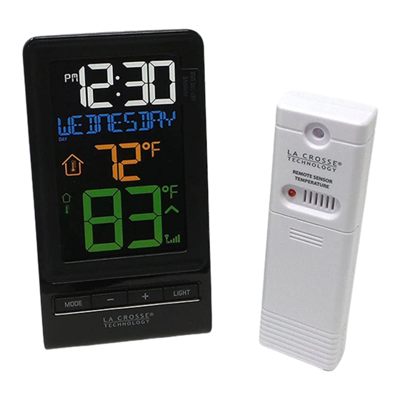 La Crosse Technology T85258 Manual