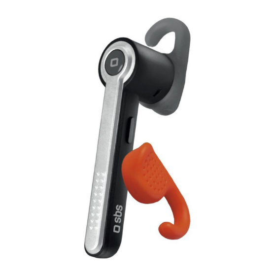 SBS TEEARSETBT320K User Manual