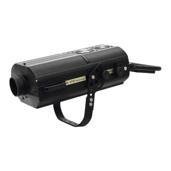 EuroLite Follow Spot SL-575C User Manual
