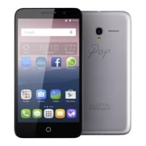 Alcatel one touch Pop STYLE 5022N Quick Reference Manual