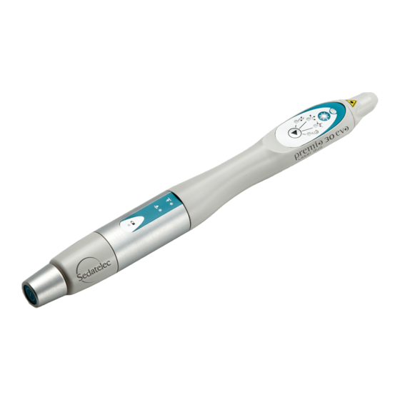Sedatelec Premio 30 laser duo User Manual