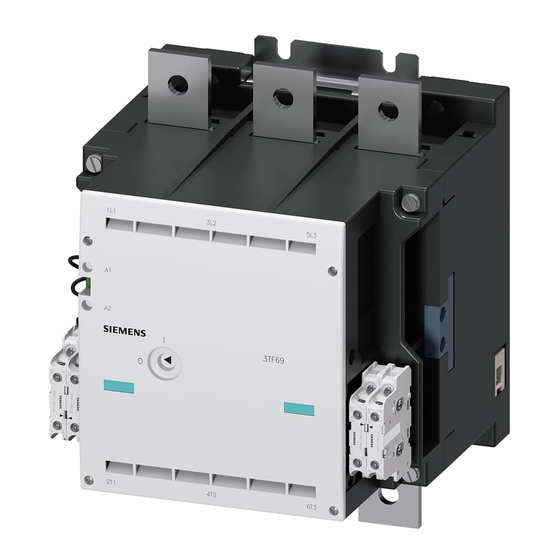 Siemens SIRIUS 3TF68 Series Original Operating Instructions