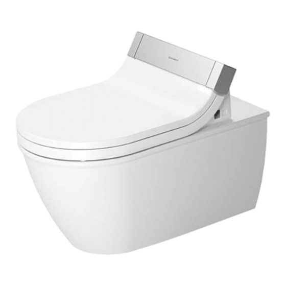 DURAVIT SensoWash 254459 Mounting Instructions