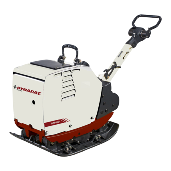 Fayat DYNAPAC DRP20D Operating	 Instruction