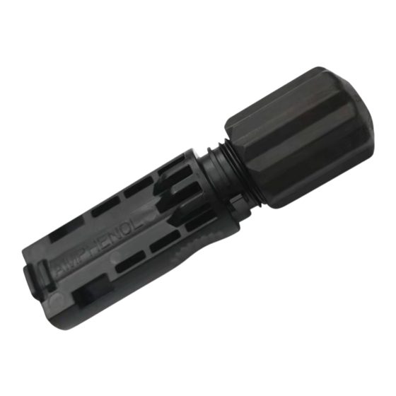 Amphenol H4 PLUS Series Instruction Manual