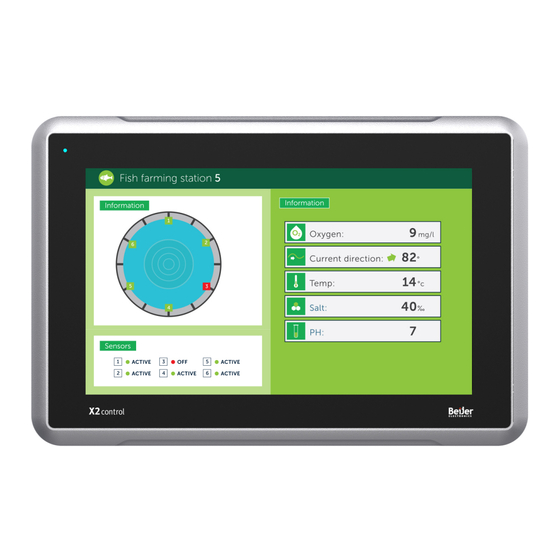 Beijer Electronics X2 control 10-B2 Hardware And Installation Manual