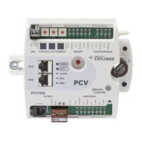 Johnson Controls FX-PCV1930 Installation Manual