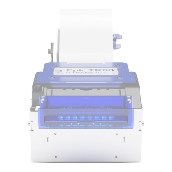 TransAct EPIC TR80 Quick Start Manual