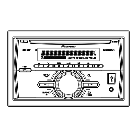 Pioneer FH-X700BT/XNUC Service Manual