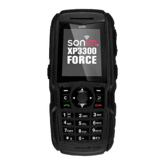 Sonim XP3300 FORCE Manuals