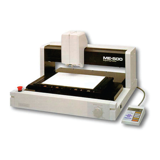 MIMAKI ME-300STII Operation Manual