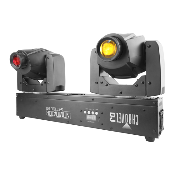 Chauvet INTIMIDATOR SPOT DUO 155 Quick Reference Manual