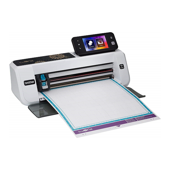 Brother ScanNCut2 Quick Setup Manual