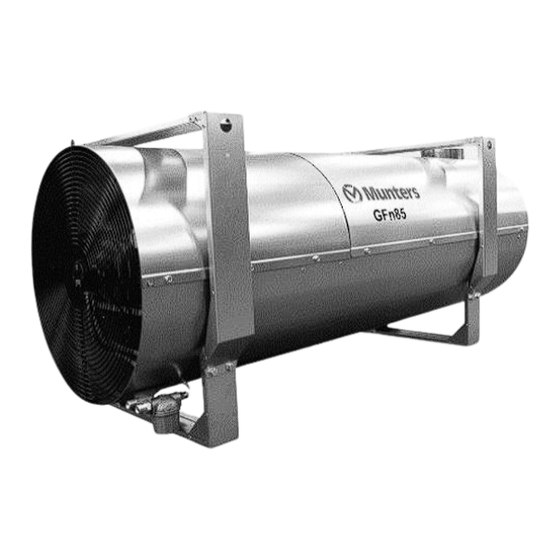 Munters GFn Manual For Use And Maintenance