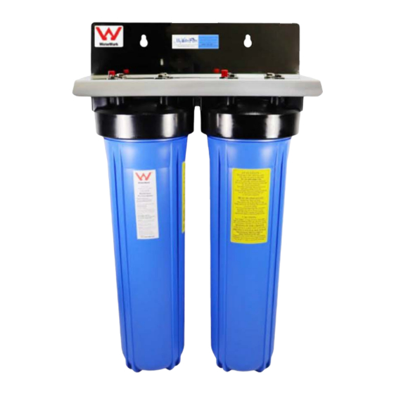 My Water Filter MWF BIG BLUE WHOLE HOUSE WATER FILTRATION SYSTEMS Installation Instructions And Product Care