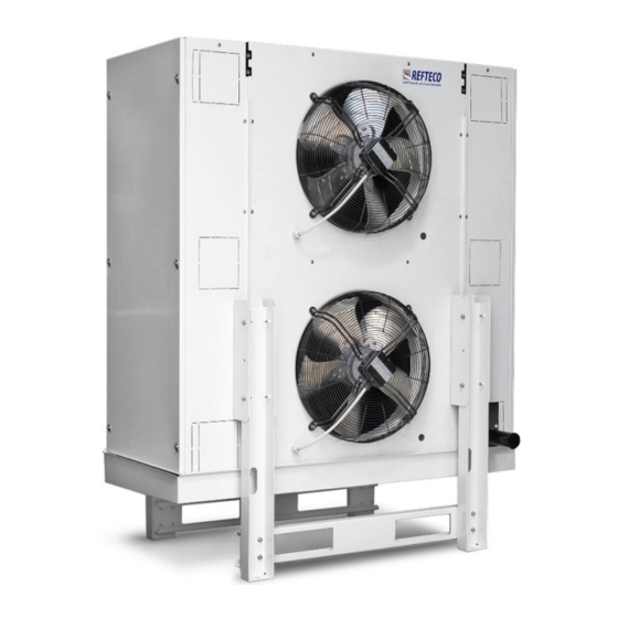 Refteco REBF Blast freezer Manuals