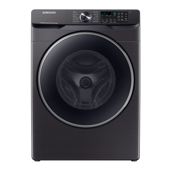 Samsung DVE50A8500V Smart Electric Dryer Manuals