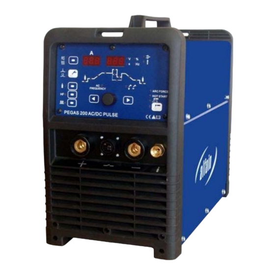 Alfain PEGAS 200 Service Manual