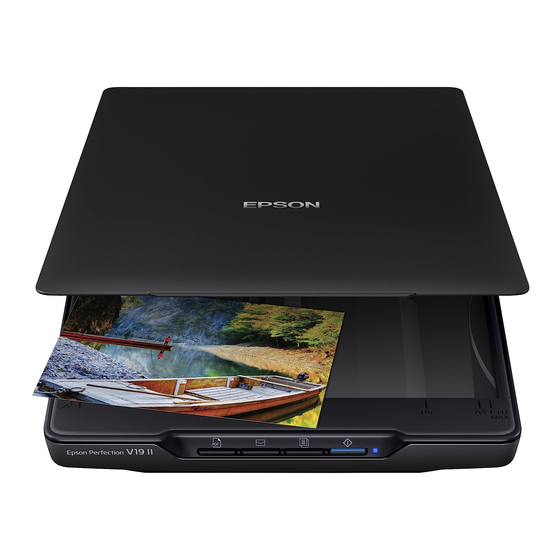 Epson Perfection V19 II Start Here