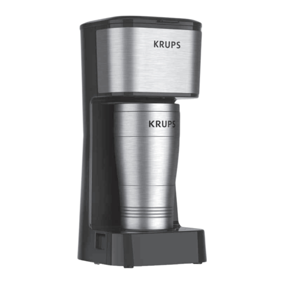 Krups Simply Brew KM206D50 Manual