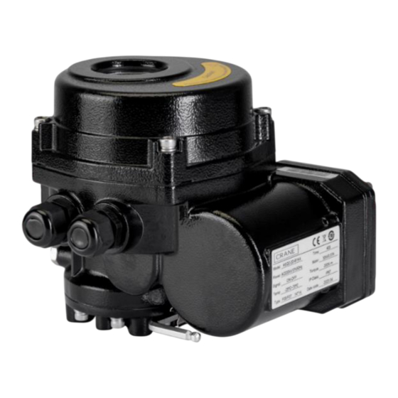 Crane ECQ1 Installation, Operating And Maintenance Manual