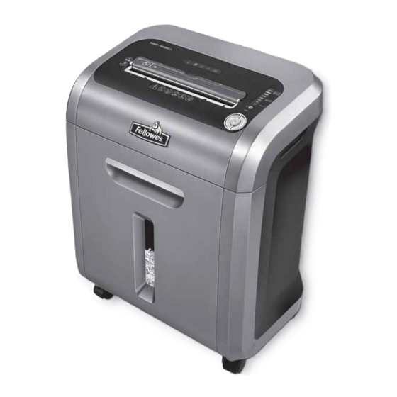 Fellowes SB-89CI User Manual