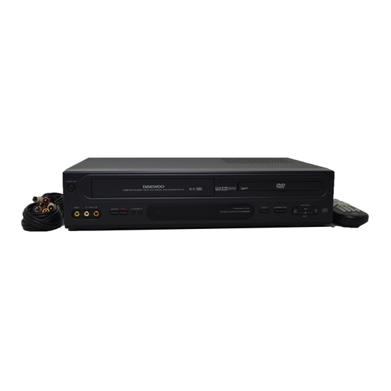 Daewoo DV6T834NP Owner's Manual