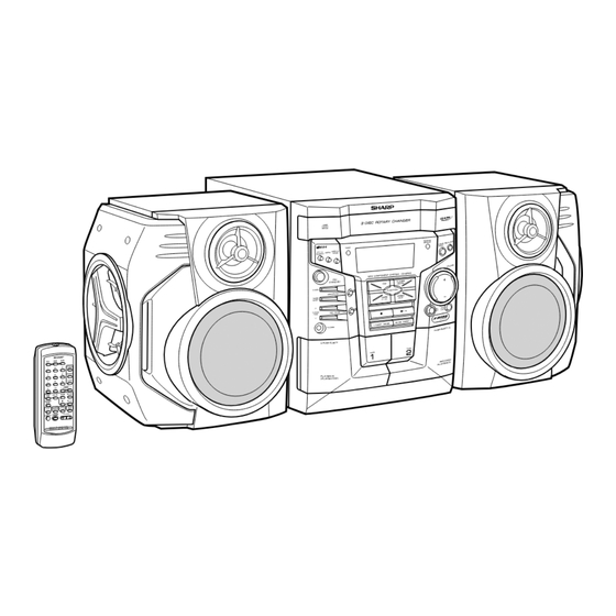 Sharp CD-E600H Operation Manual