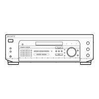 Sony STR-SE391 - Fm Stereo Am/fm Receiver Operating Instructions Manual